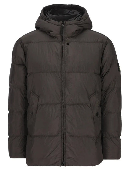 STONE ISLAND-Windproof down jacket with anti-drop-