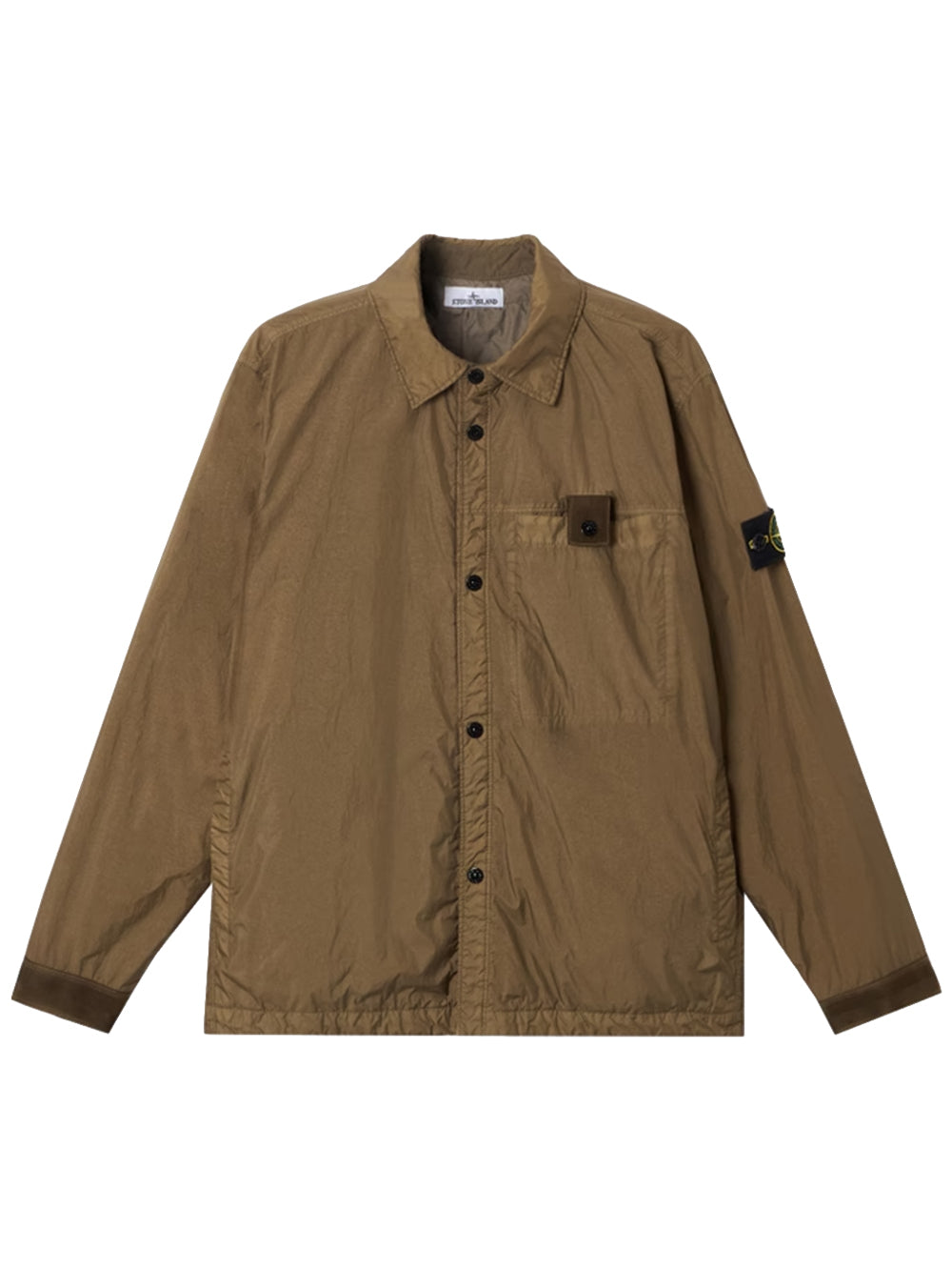 STONE ISLAND-Windproof padded coach jacket with anti-drop-