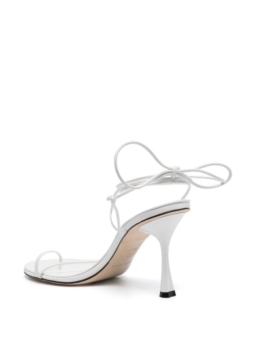 STUDIO AMELIA-EMILY WRAP 90 HEEL-F747CFS WHT