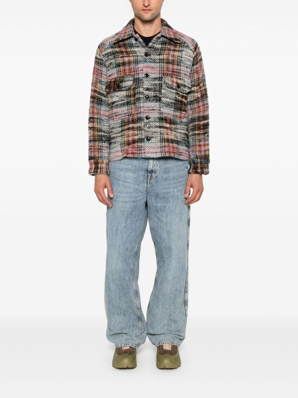 SUNFLOWER-CPO CHECK SHIRT-