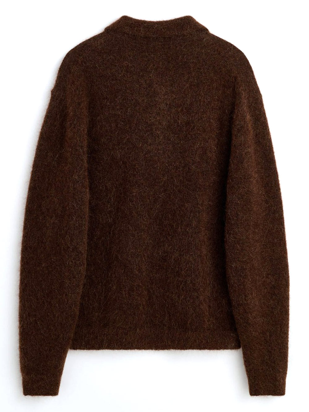 SUNFLOWER-MOHAIR POLO-