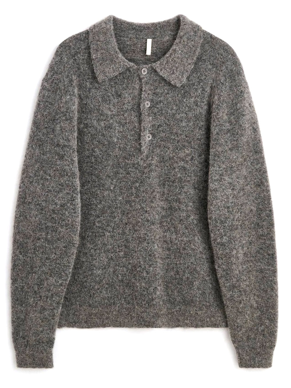 SUNFLOWER-MOHAIR POLO-