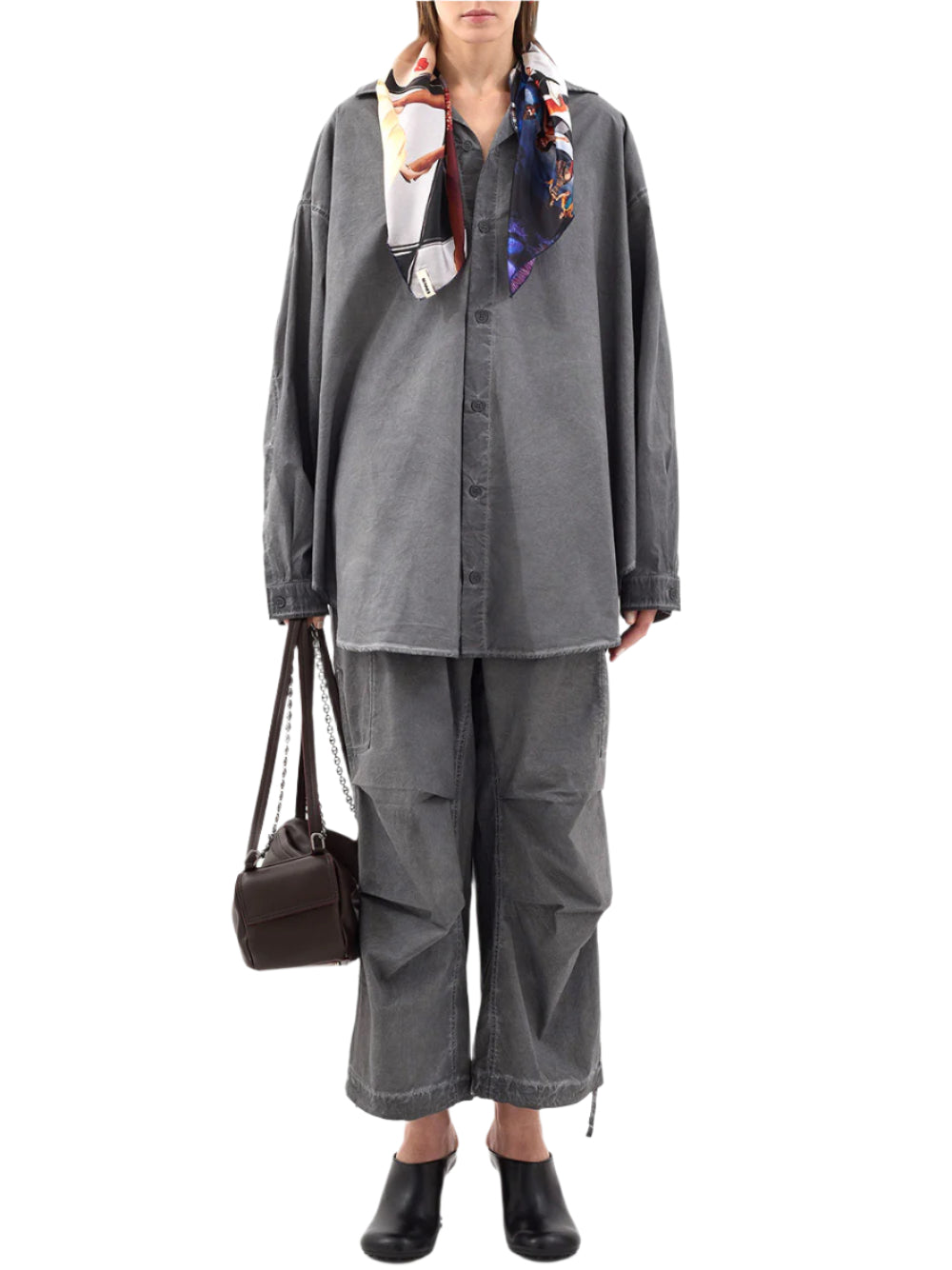 SUNNEI-CARGO PANTS W COULISSE-