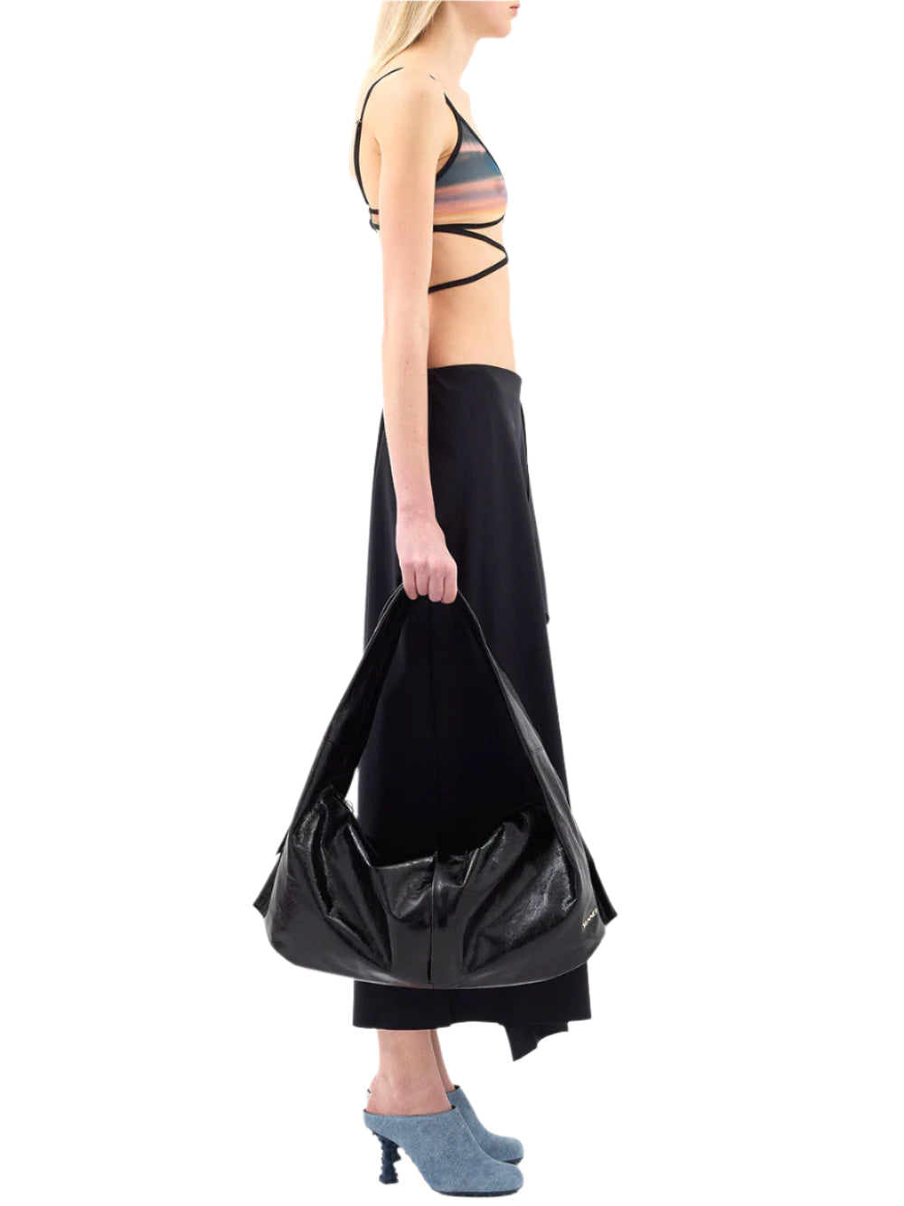 SUNNEI-DRAPED SKIRT-
