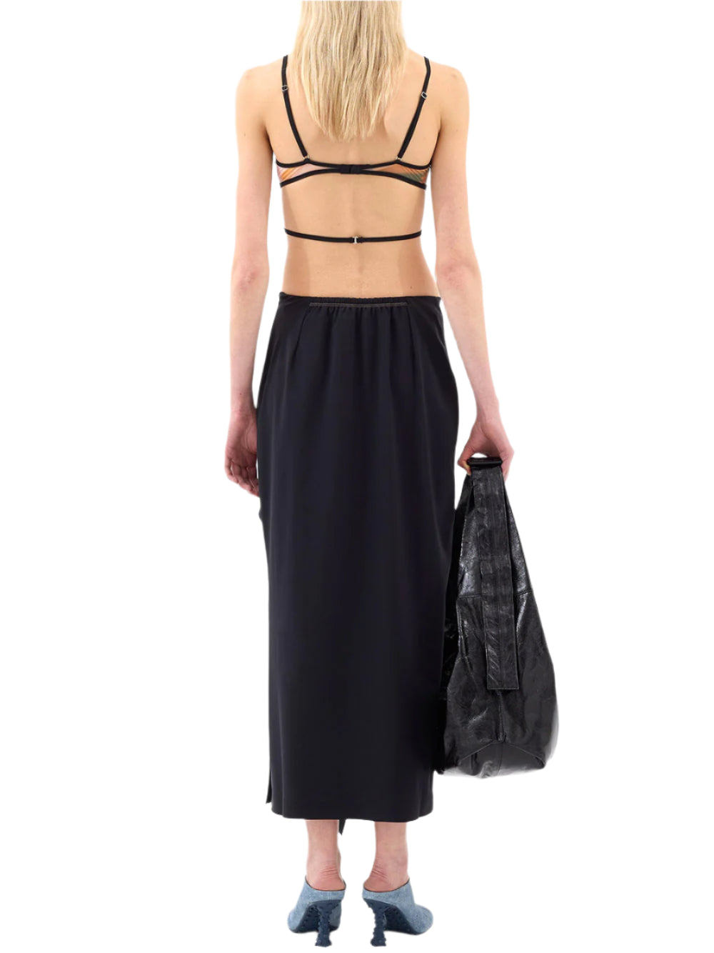 SUNNEI-DRAPED SKIRT-