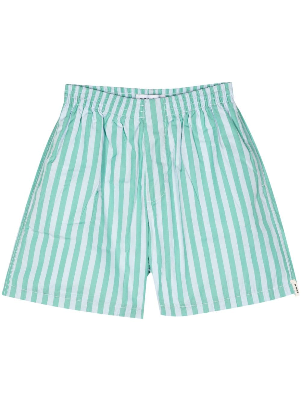 SUNNEI-ELASTIC STRIPED SHORTS-