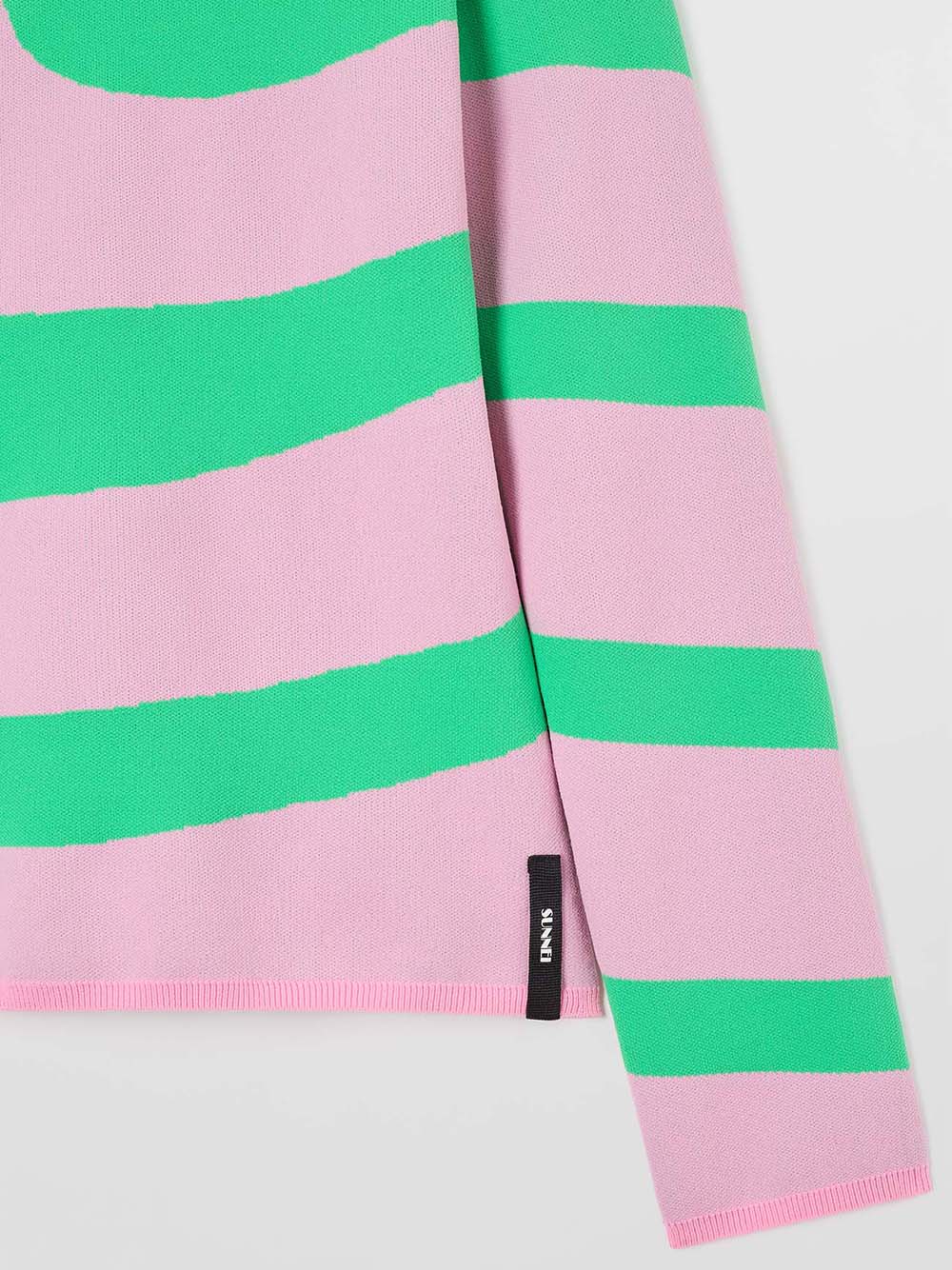 SUNNEI-FITTED TOP W ZIP SPIRAL-