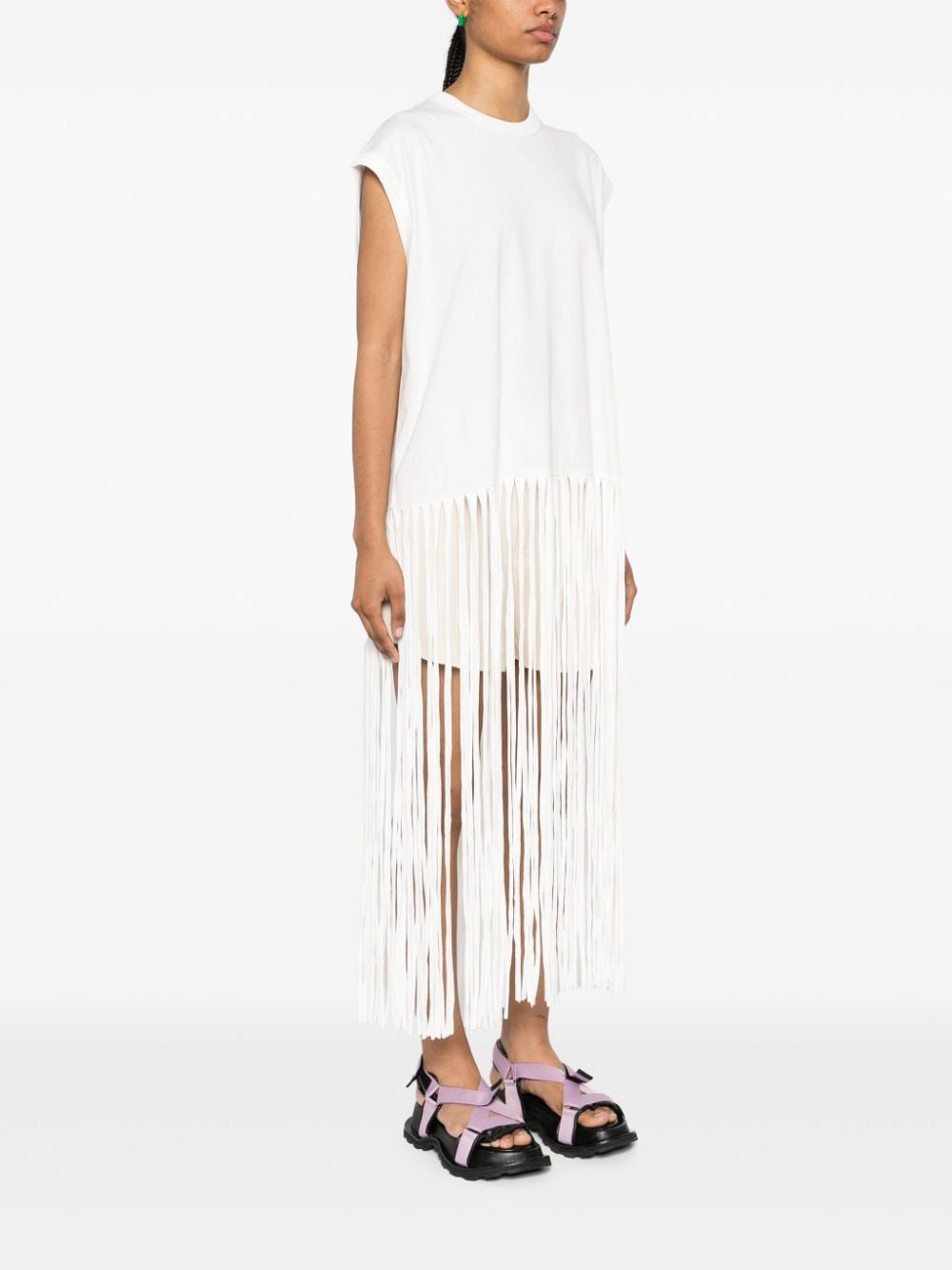 SUNNEI-FRINGED TANK TOP-