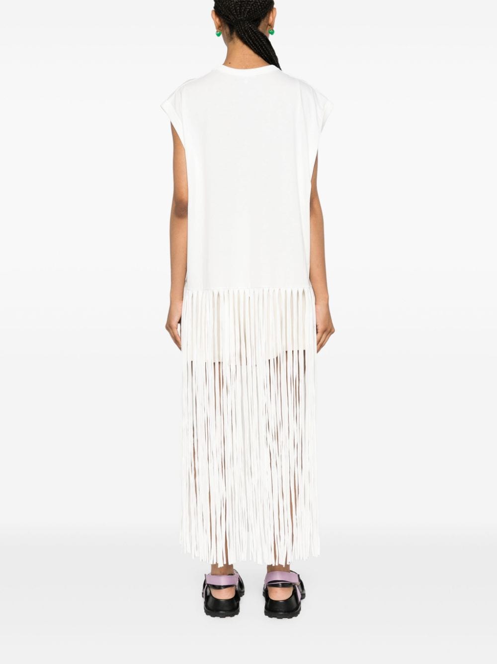 SUNNEI-FRINGED TANK TOP-