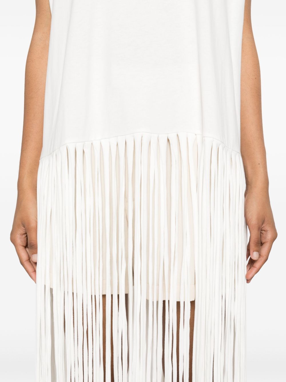 SUNNEI-FRINGED TANK TOP-