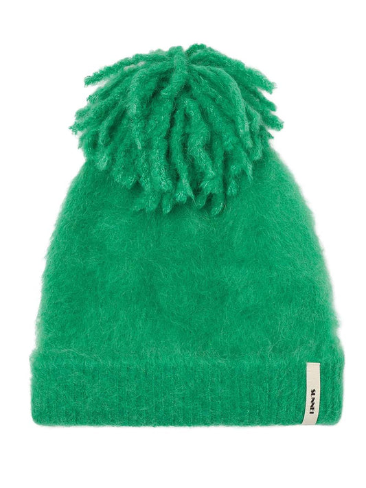 SUNNEI-HAIRY KNIT CHUNKY BEANIE-