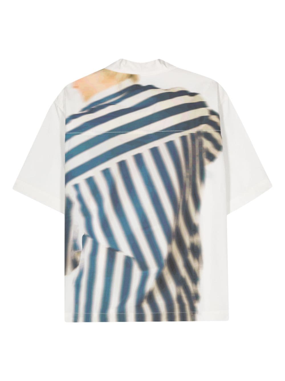 SUNNEI-SHORTSLEEVE PRINT SHIRT-