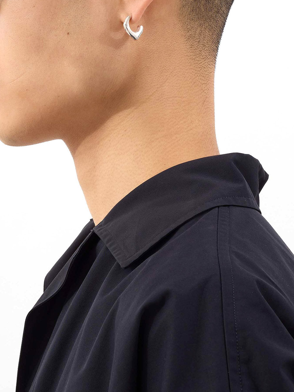 SUNNEI-ARGENTO METALLIZED EARRING-