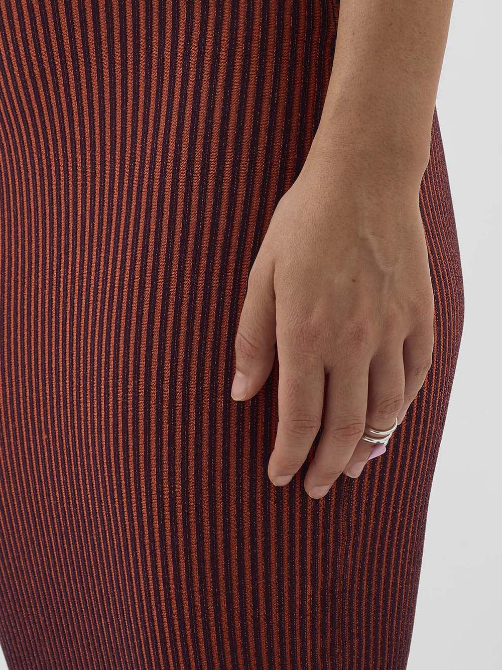 SUNNEI-SPIRAL EAR-RING SMALL STONES-