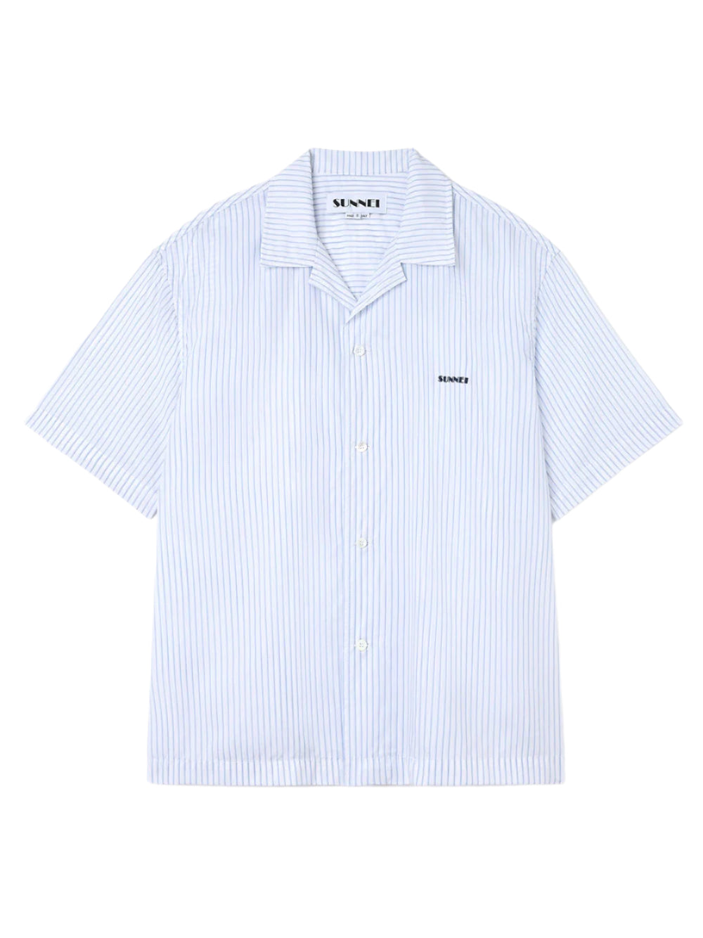 SUNNEI-STRIPED SHORTSLEEVE SHIRT-