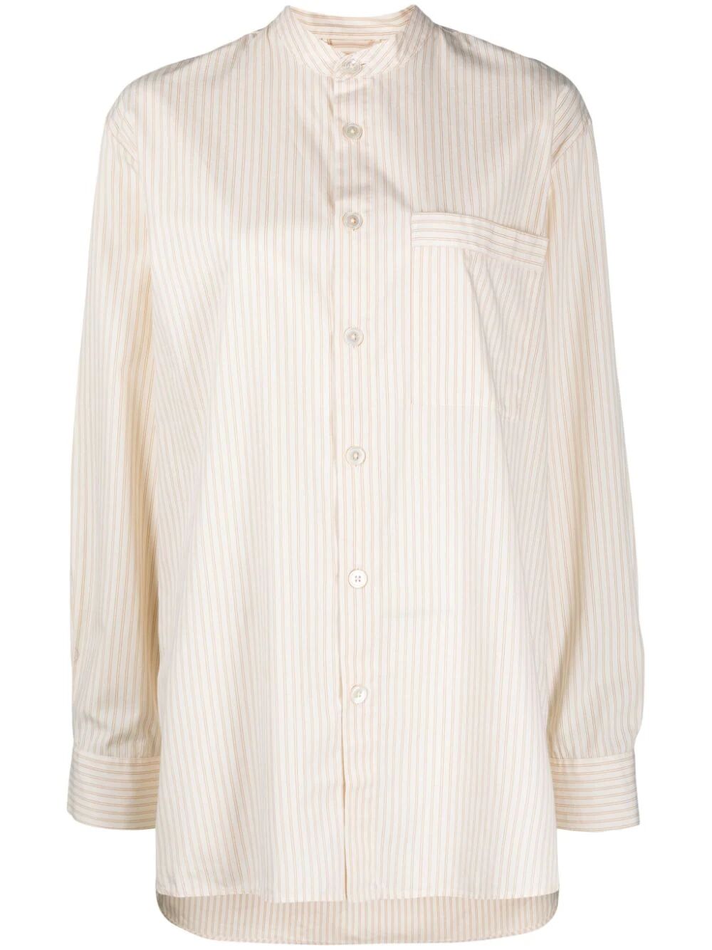 TEKLA-x Birkenstock 1774 Sleeping Shirt-SWTWHS WHEAT STRIPES