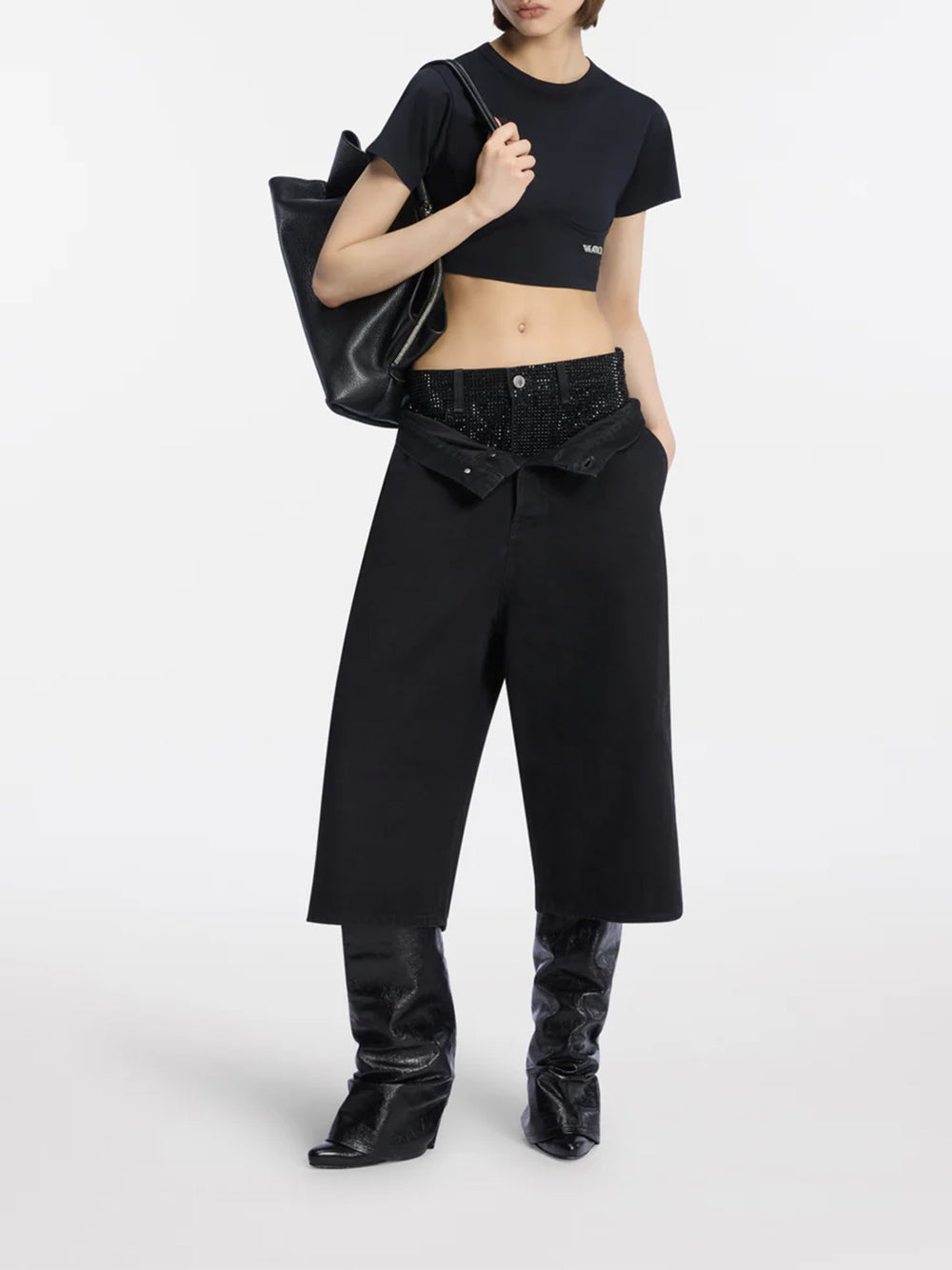 THE ATTICO-Black jeans-