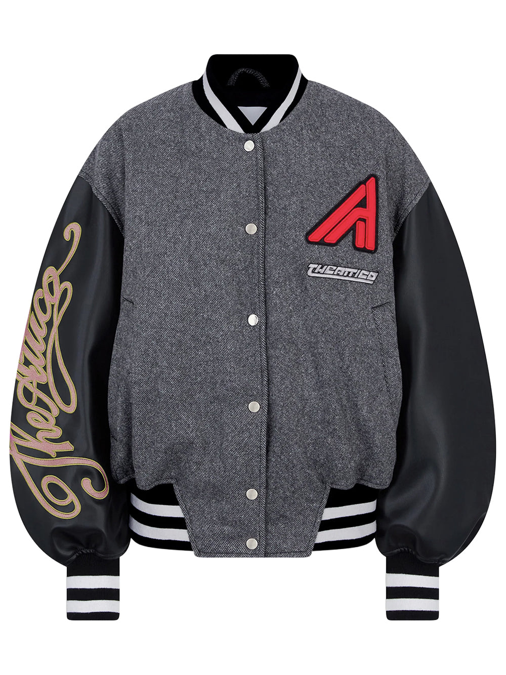 THE ATTICO-Dark grey bomber-