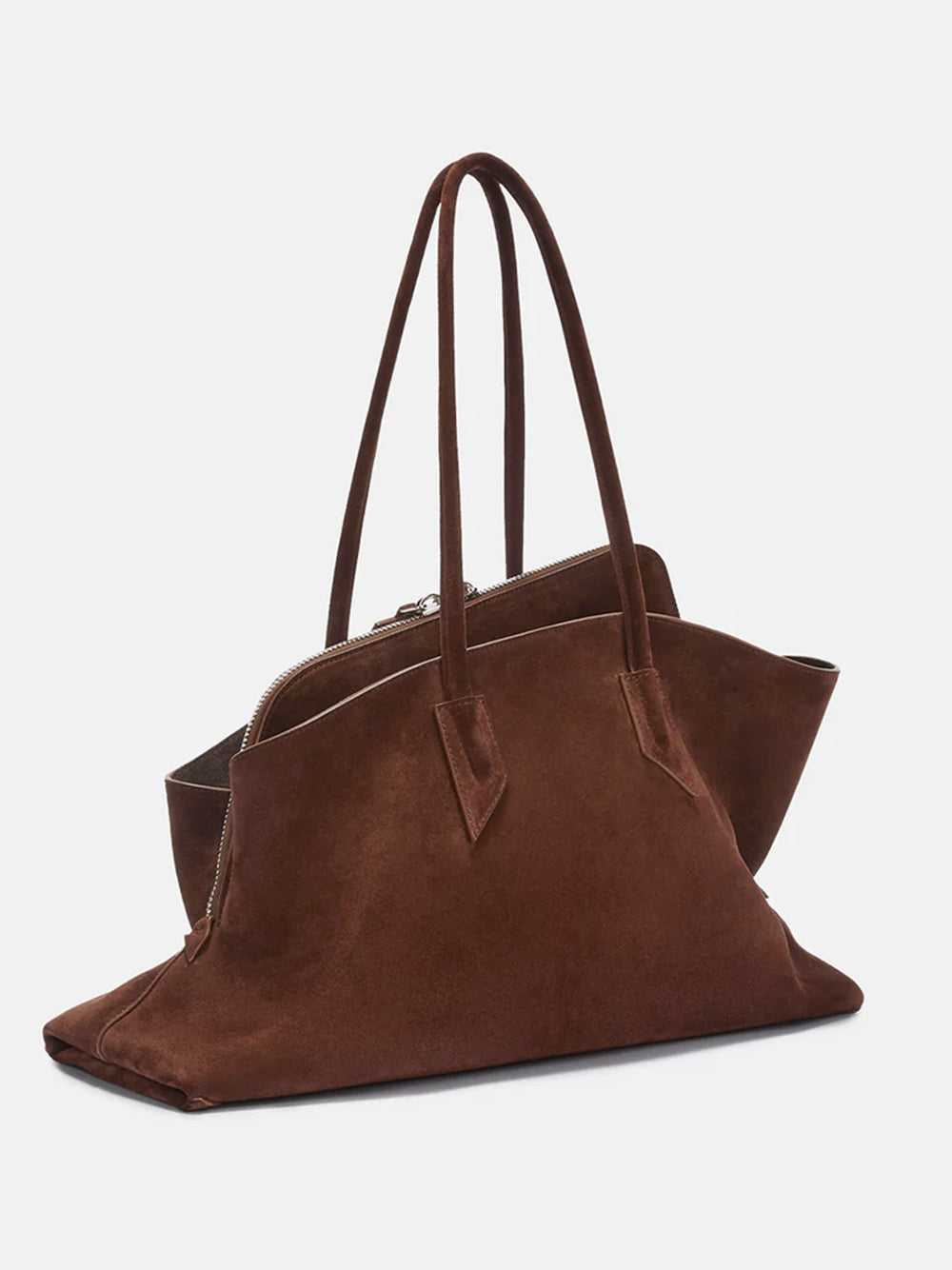 THE ATTICO-`La Passeggiata Medium` Top Handle-