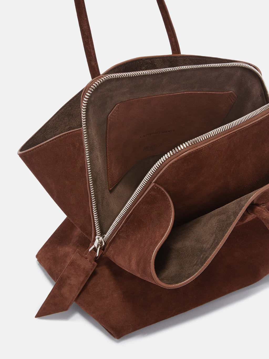 THE ATTICO-`La Passeggiata Medium` Top Handle-