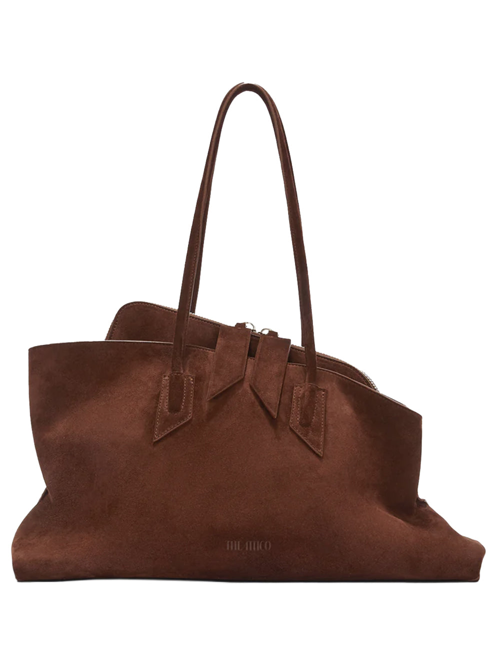 THE ATTICO-`La Passeggiata Medium` Top Handle-