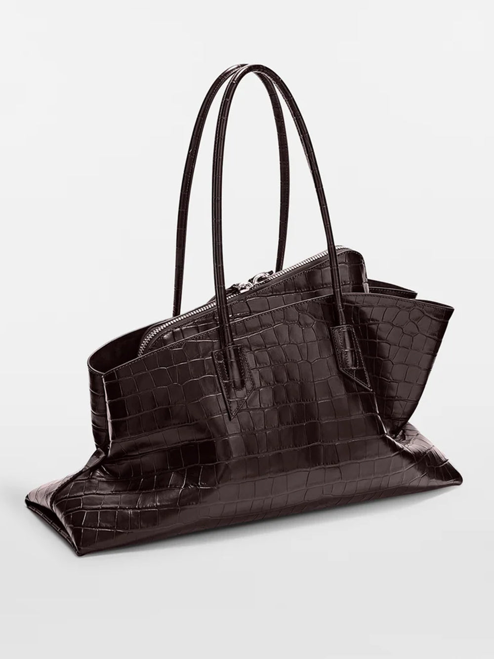 THE ATTICO-`La Passeggiata Medium` Top Handle-
