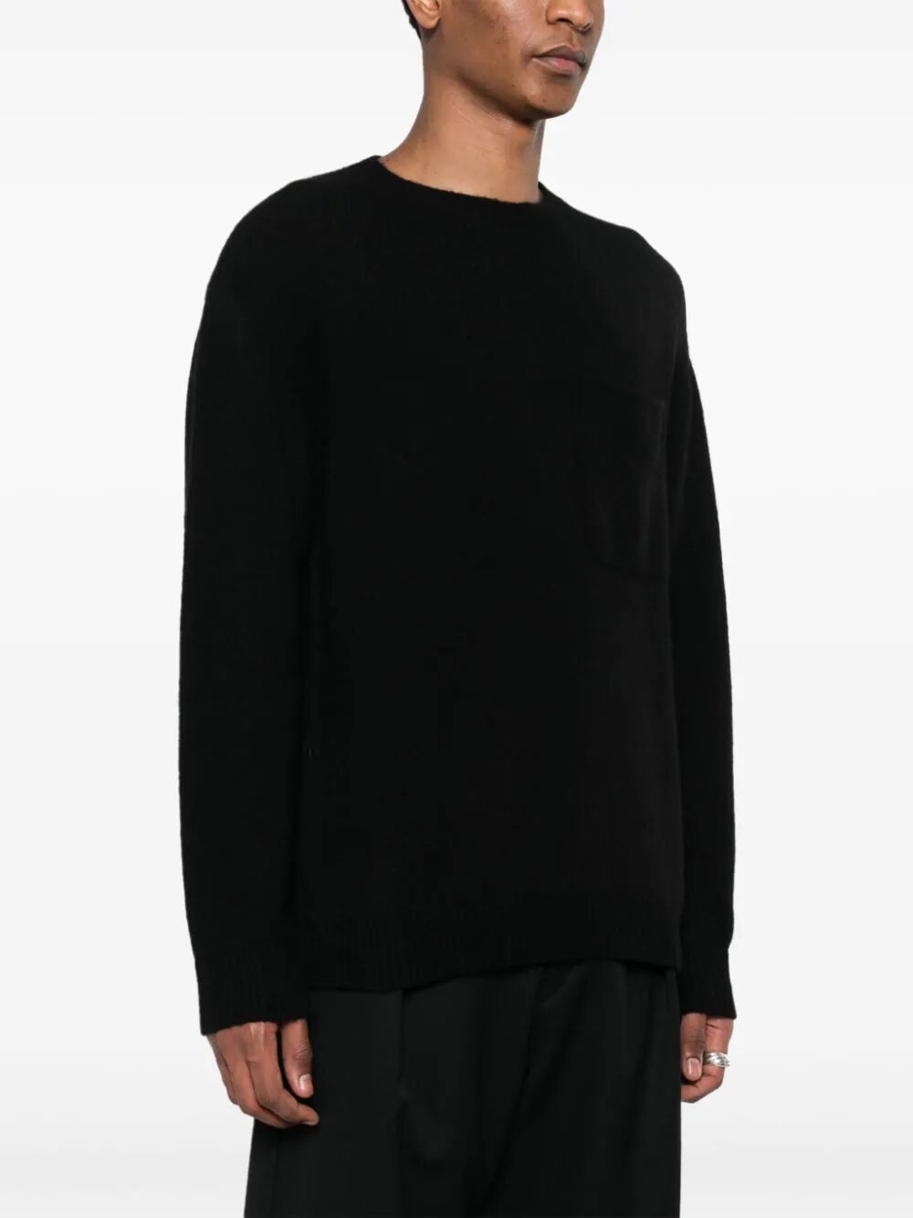 THE ELDER STATESMAN-NIMBUS DROPPED SHOULDER SWEATER-230377 1