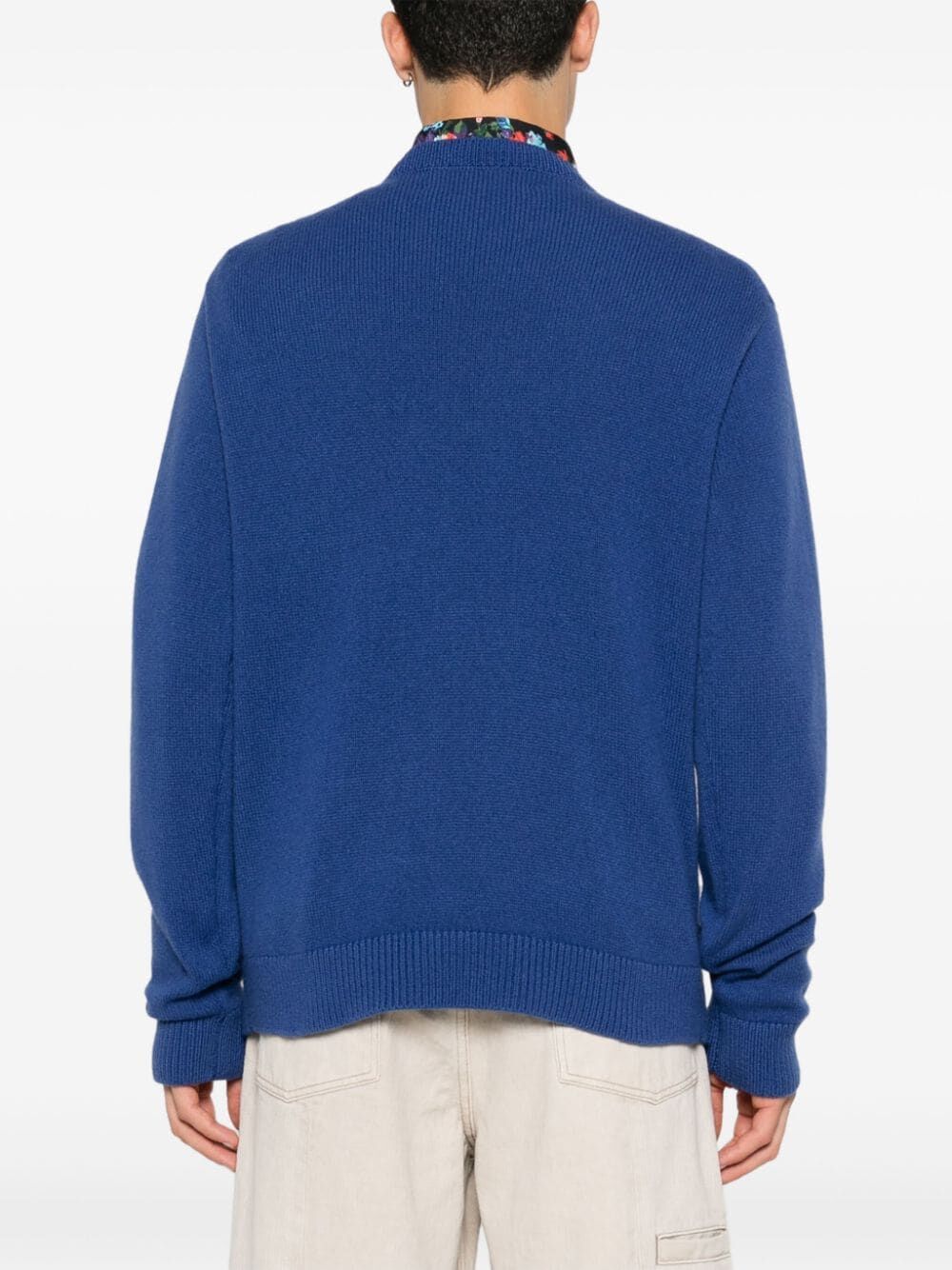 THE ELDER STATESMAN-PLAIN CREWNECK SWEATER-