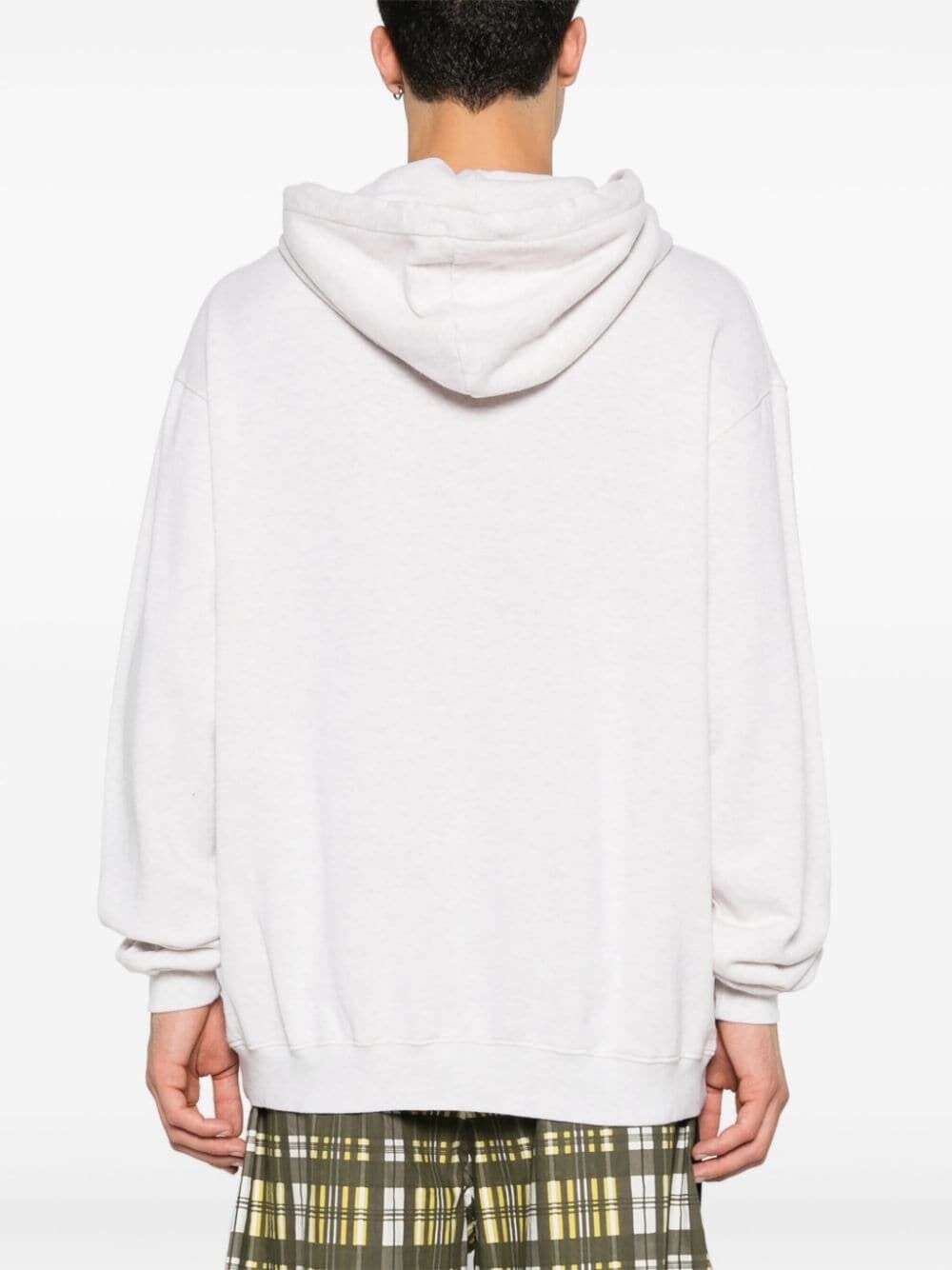 THE ELDER STATESMAN-PLAIN HOODIE-