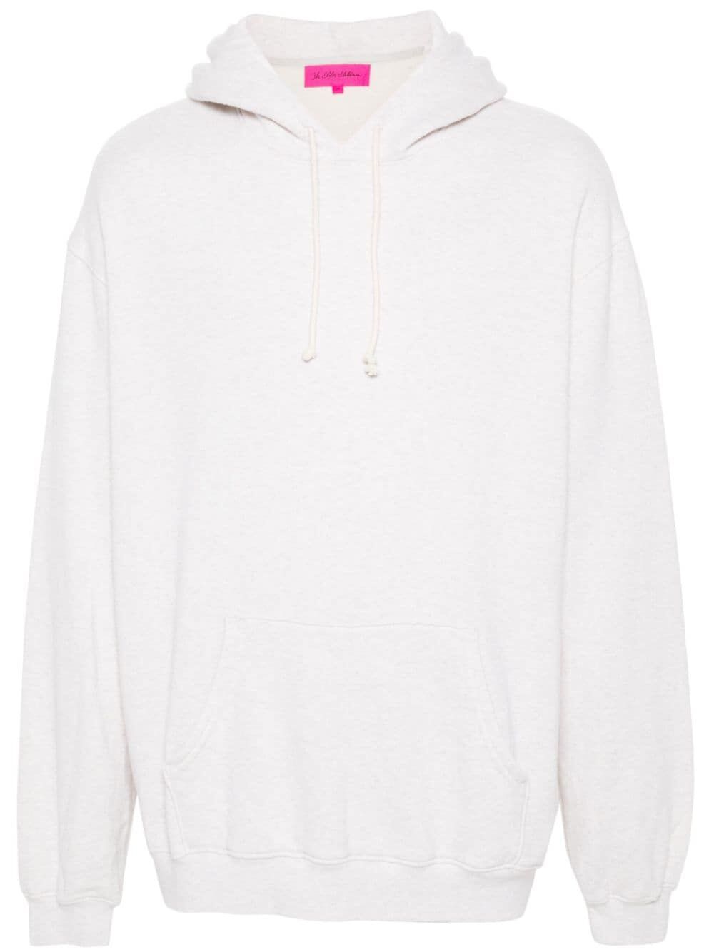 THE ELDER STATESMAN-PLAIN HOODIE-