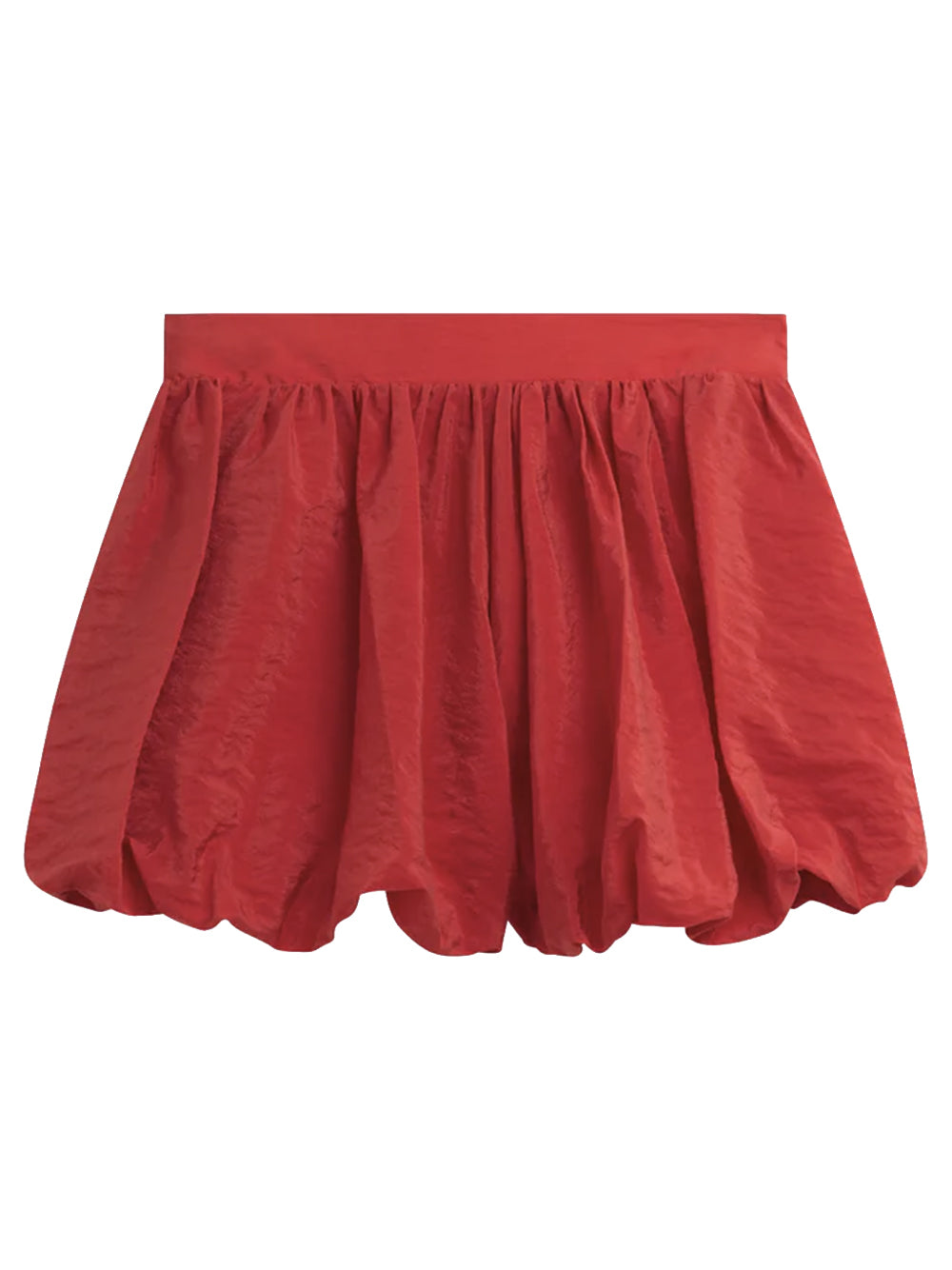 THE FRANKIE SHOP-ALINA BUBBLE HEM SHORTS-