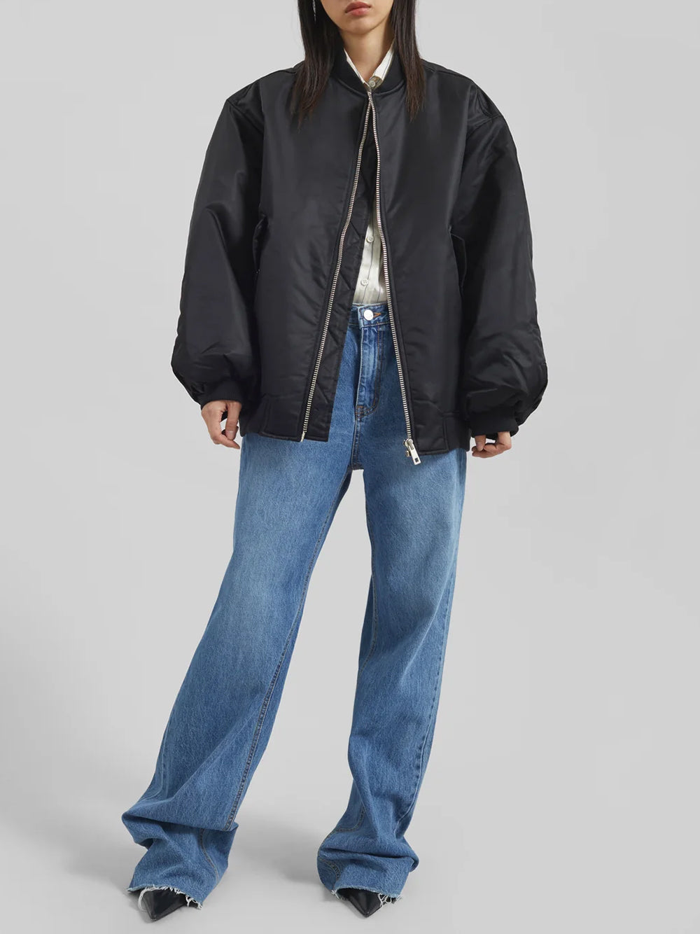 THE FRANKIE SHOP-ASTRA BOMBER JACKET-
