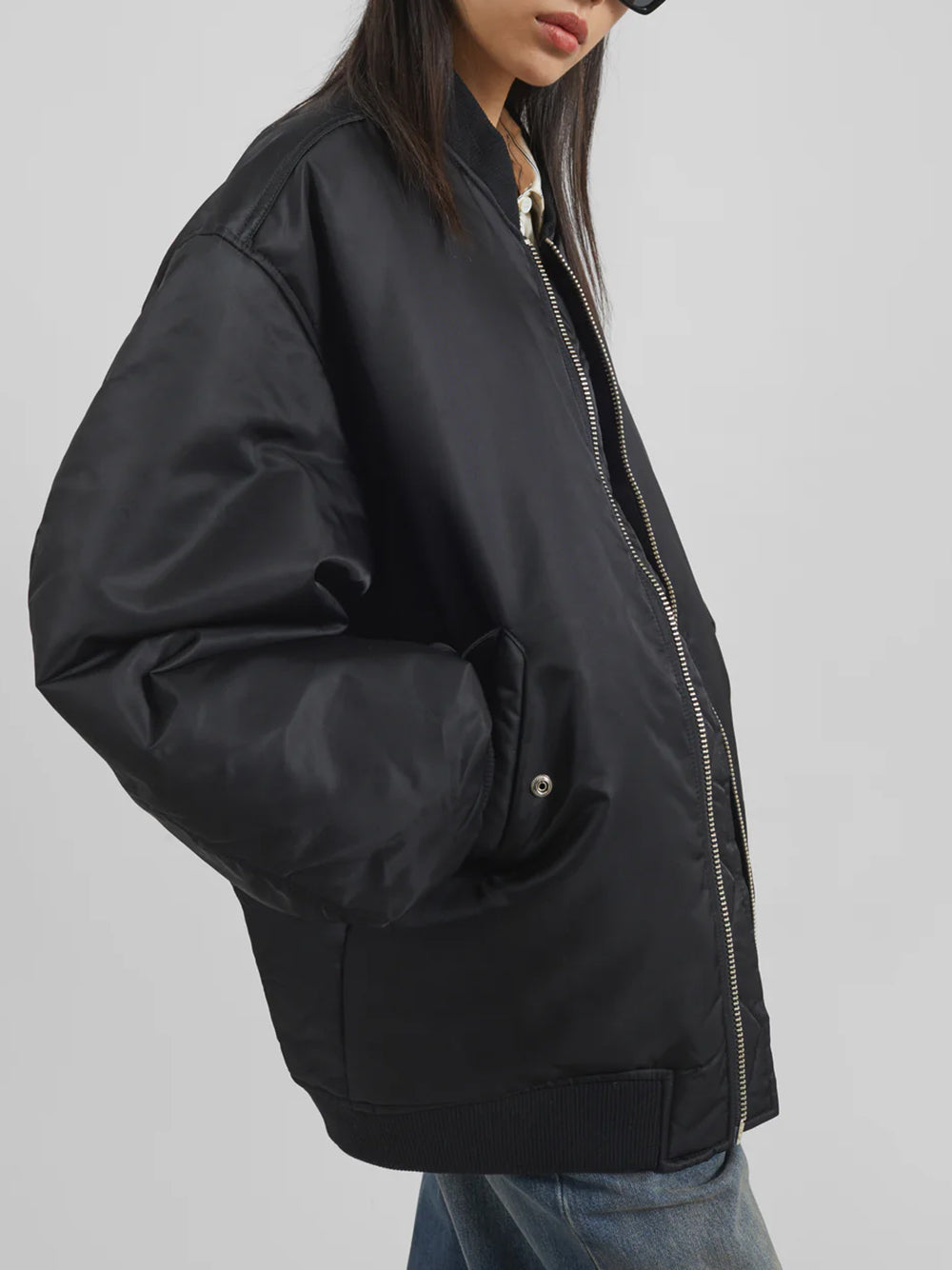 THE FRANKIE SHOP-ASTRA BOMBER JACKET-