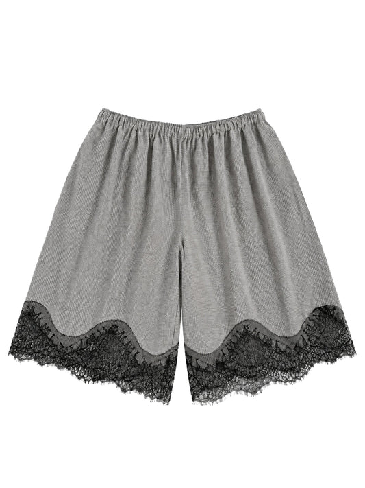 THE FRANKIE SHOP-BAXTER LACE BERMUDA SHORTS-