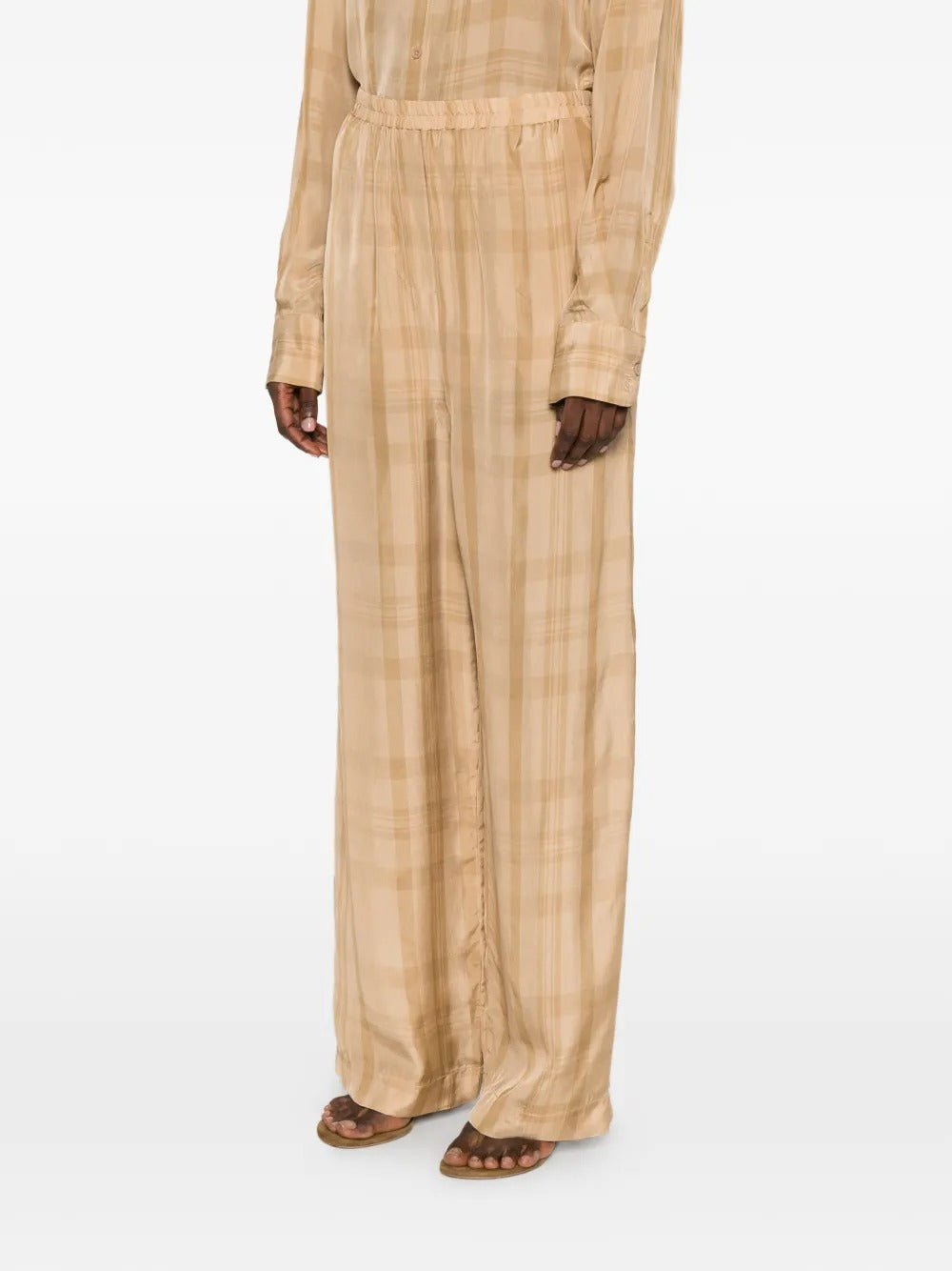 THE FRANKIE SHOP-BAXTER SHEER FLUID TRACK PANTS-