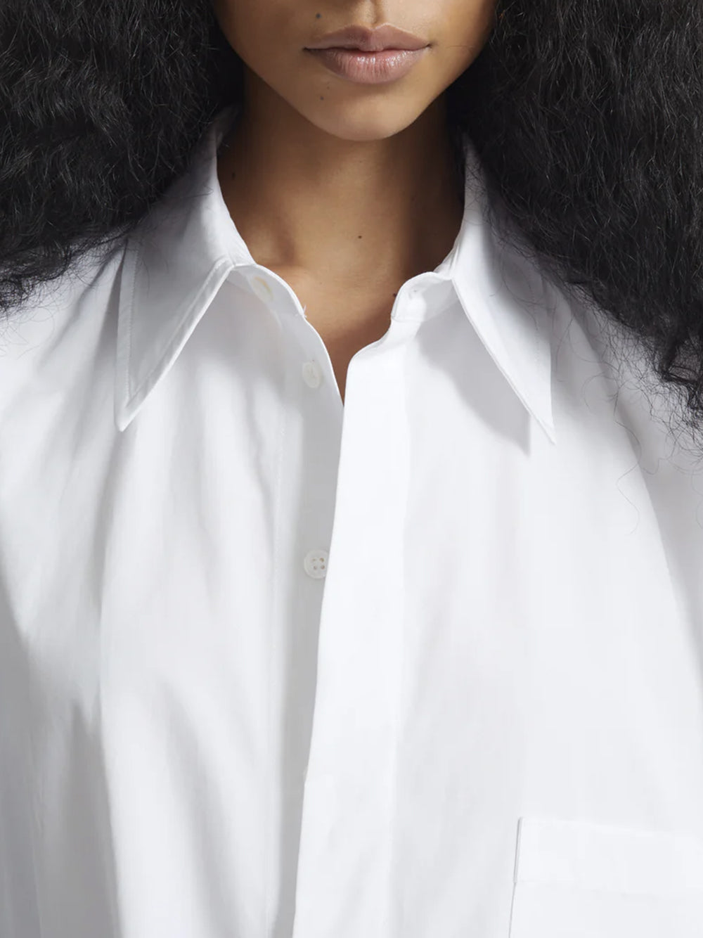 THE FRANKIE SHOP-BLOOM ORGANIC COTTON SHIRT DRESS-