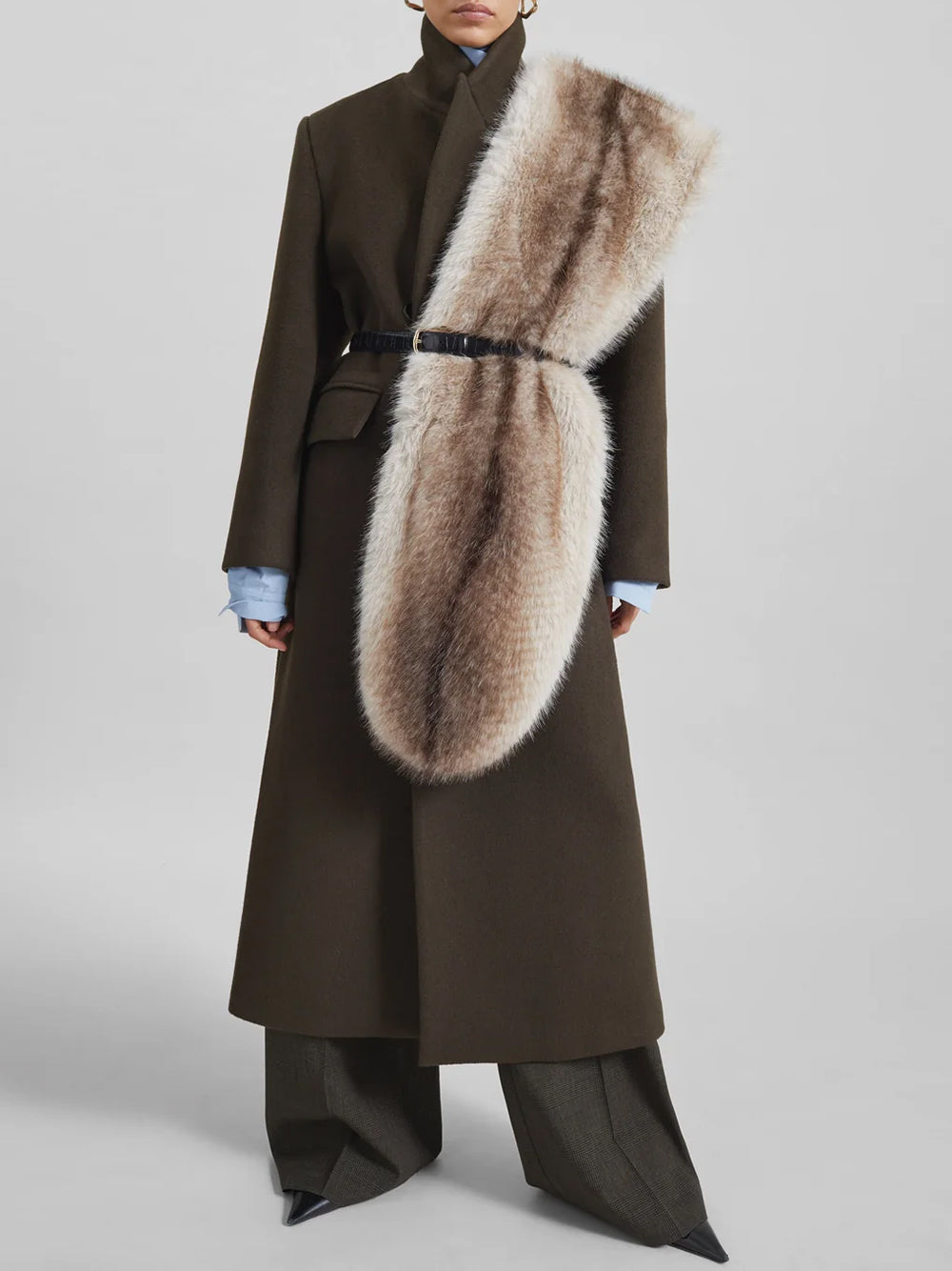 CIASA FAUX FUR SCARF