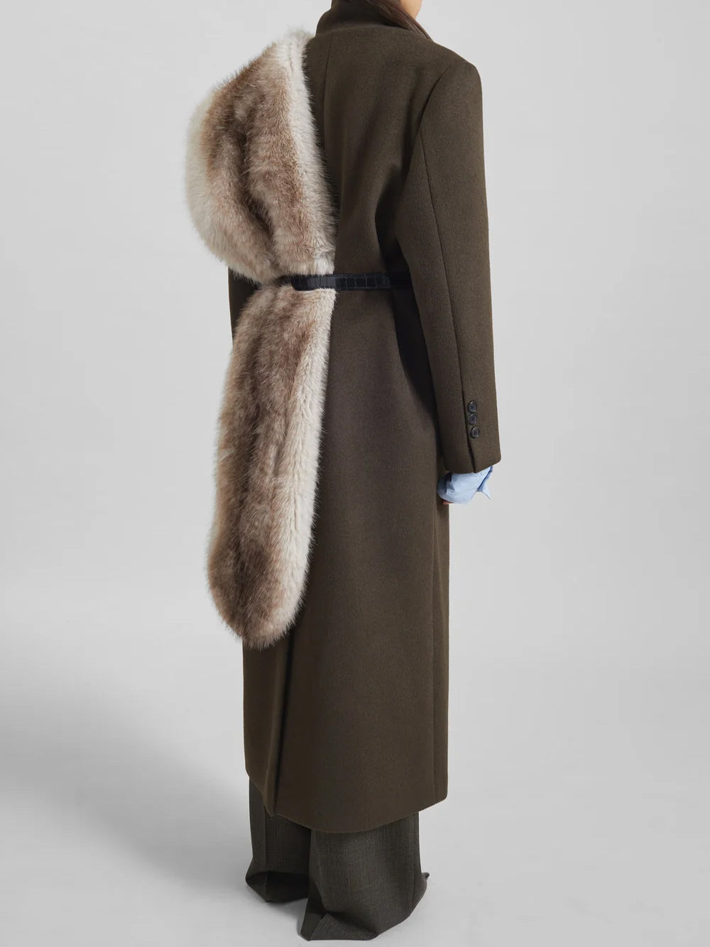 CIASA FAUX FUR SCARF