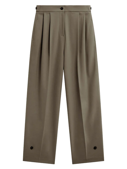 DOYER PLEATED TROUSERS