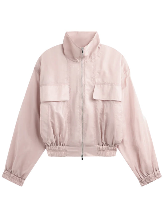 THE FRANKIE SHOP-DREA SHEER BOMBER JACKET-
