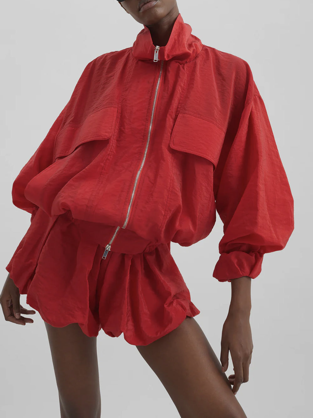 THE FRANKIE SHOP-DREA SHEER BOMBER JACKET-