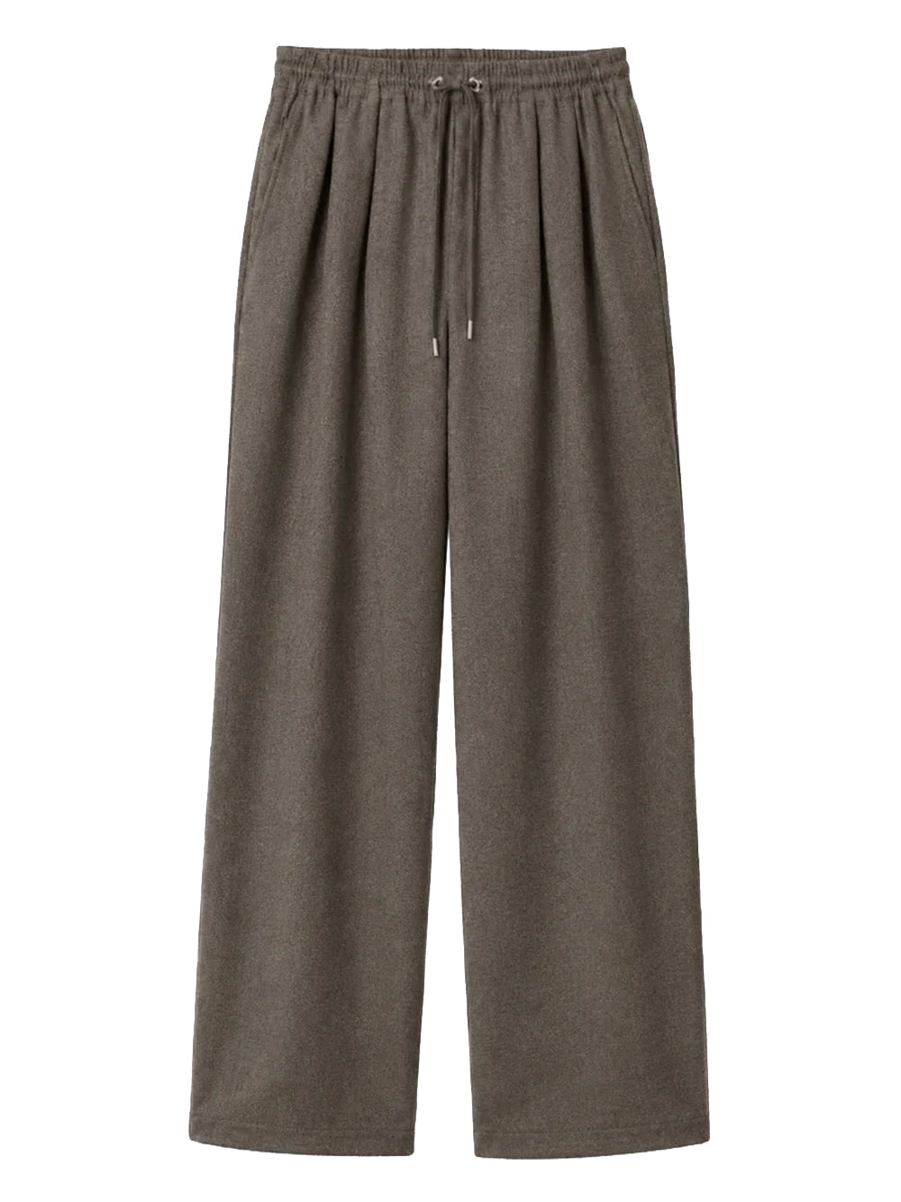 THE FRANKIE SHOP-FINN WOOL ELASTIC PANTS-
