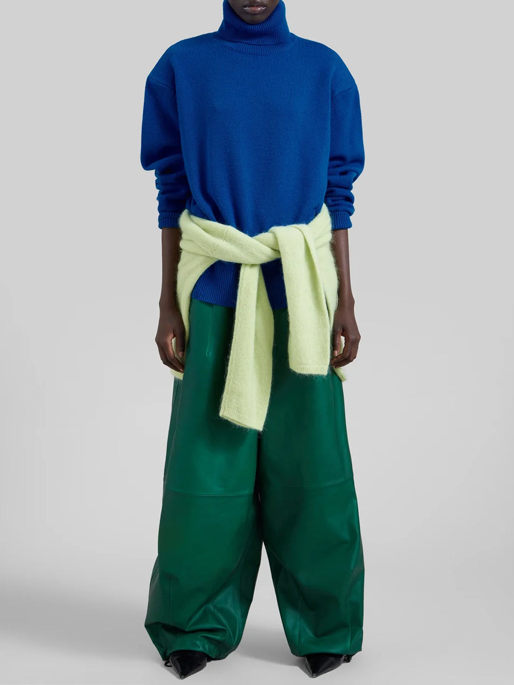 THE FRANKIE SHOP-GALA PADDED KNIT TURTLENECK-