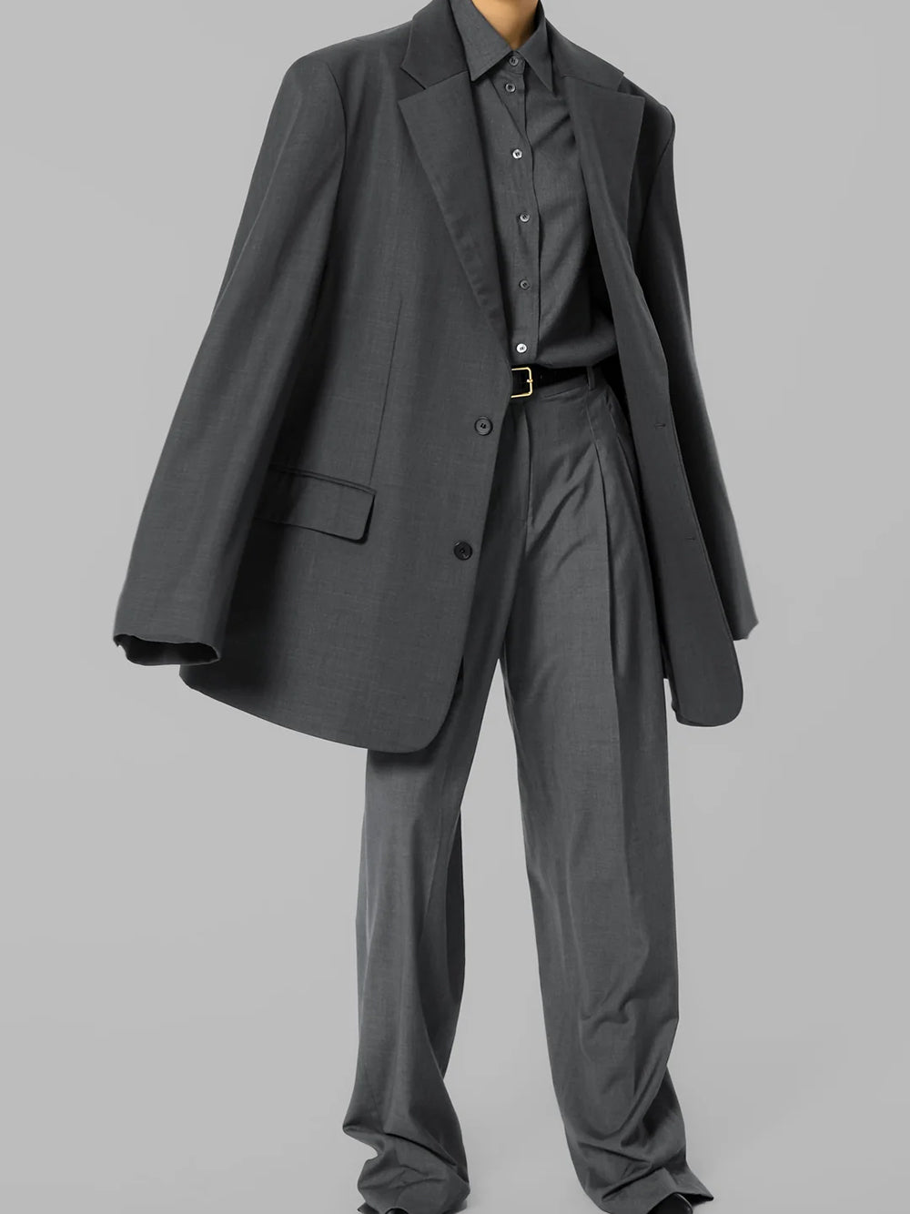 THE FRANKIE SHOP-GELSO OVERSIZED BLAZER-