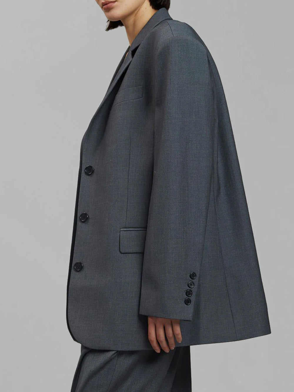 THE FRANKIE SHOP-GELSO OVERSIZED BLAZER-