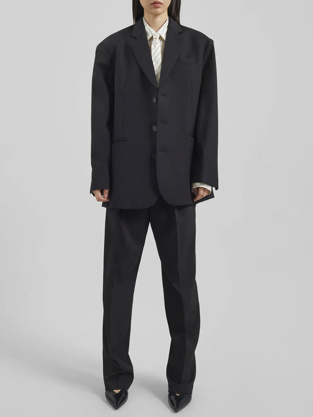 THE FRANKIE SHOP-GELSO OVERSIZED BLAZER-