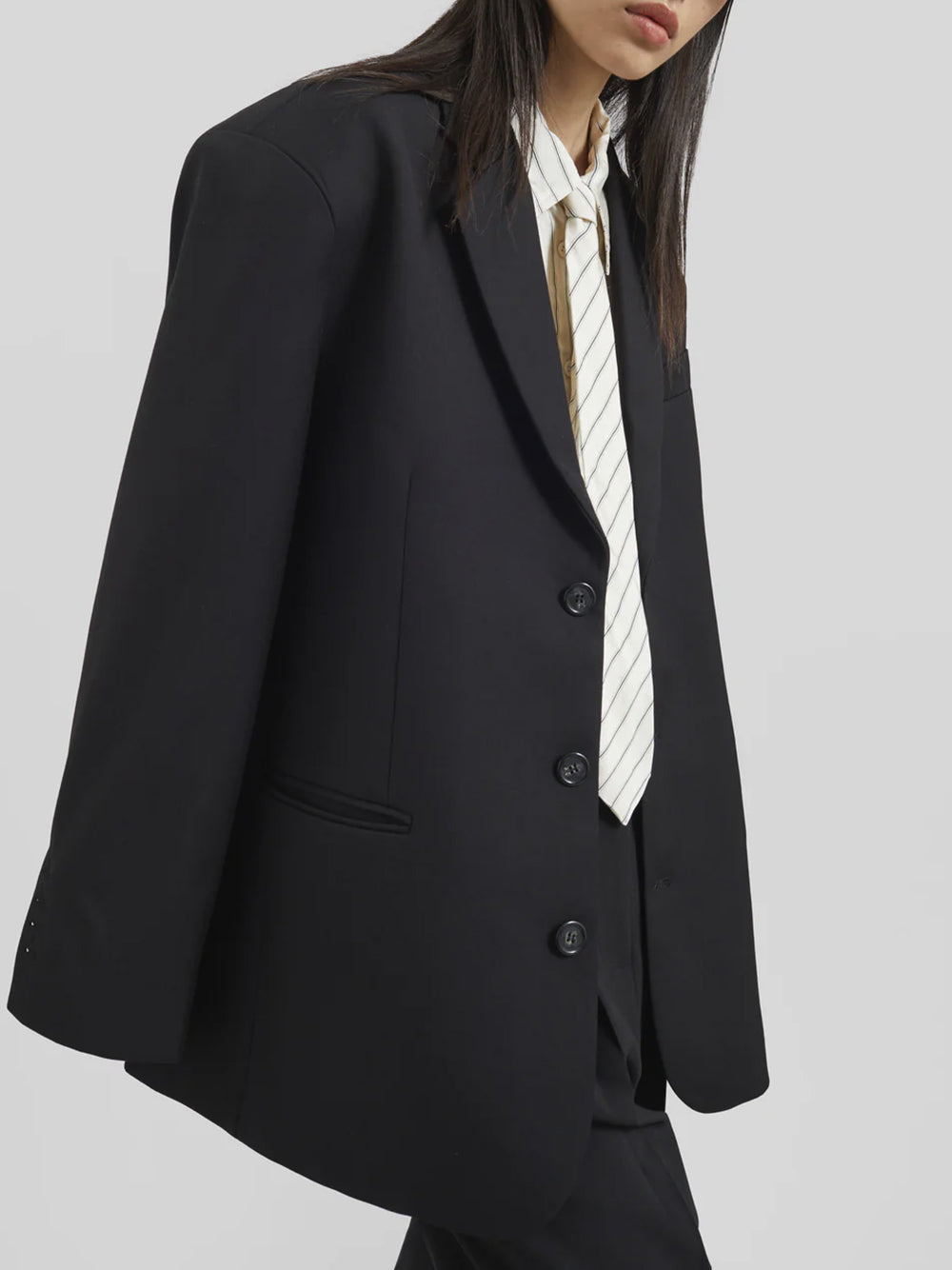 THE FRANKIE SHOP-GELSO OVERSIZED BLAZER-