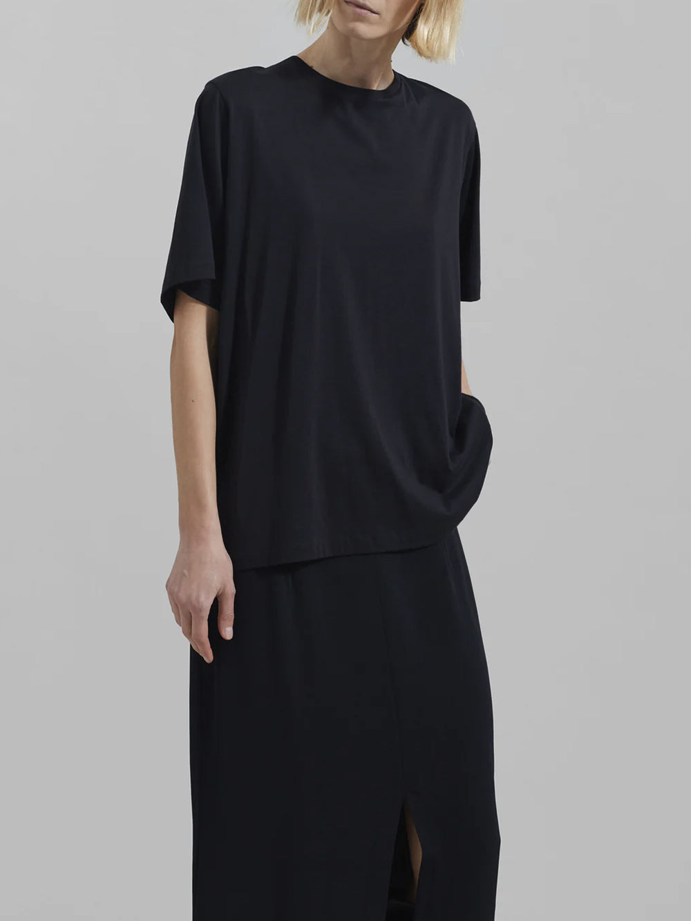 THE FRANKIE SHOP-HARPER SOFT ORGANIC TSHIRT-