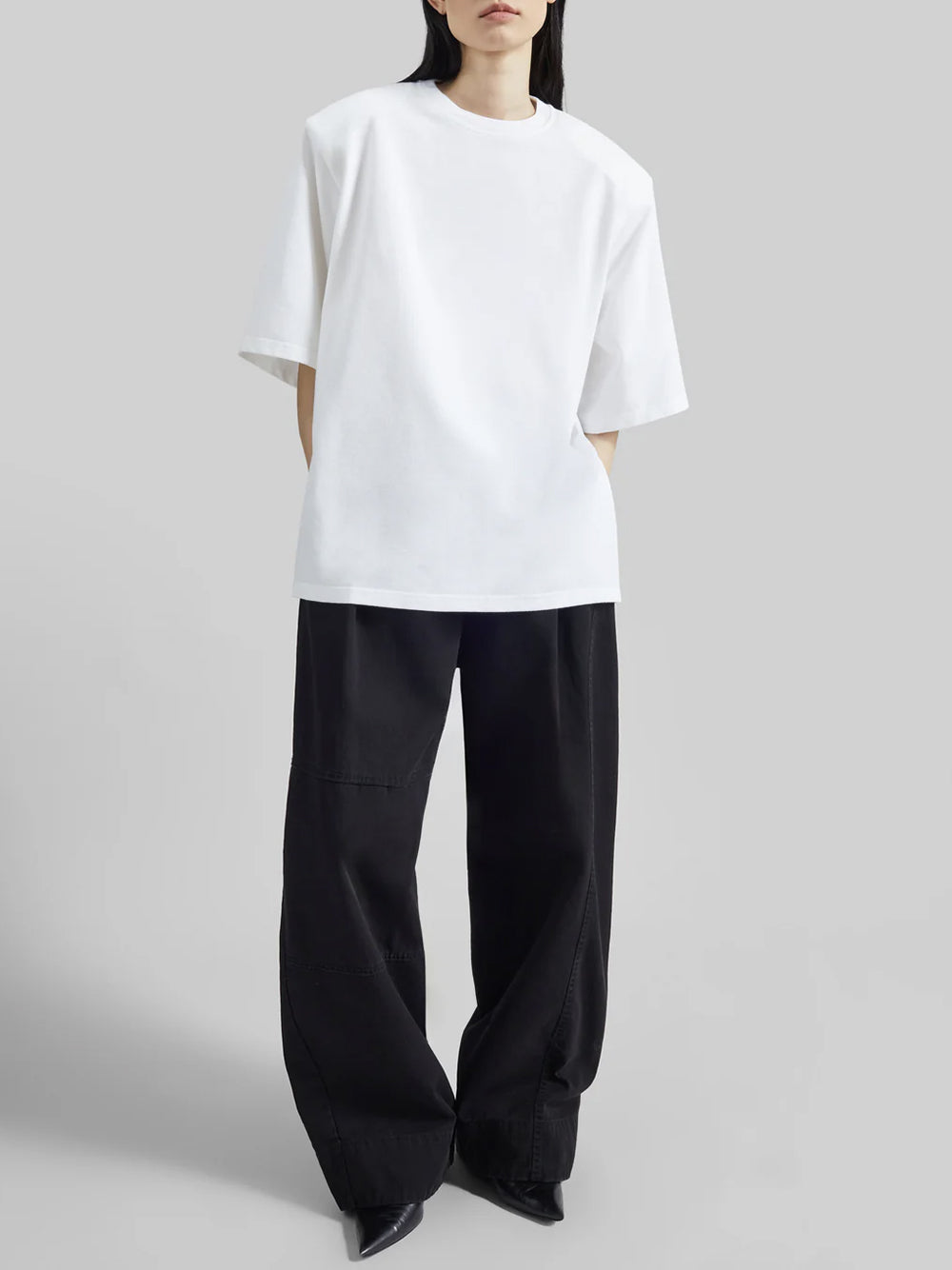 THE FRANKIE SHOP-HUGO PADDED T-SHIRT-