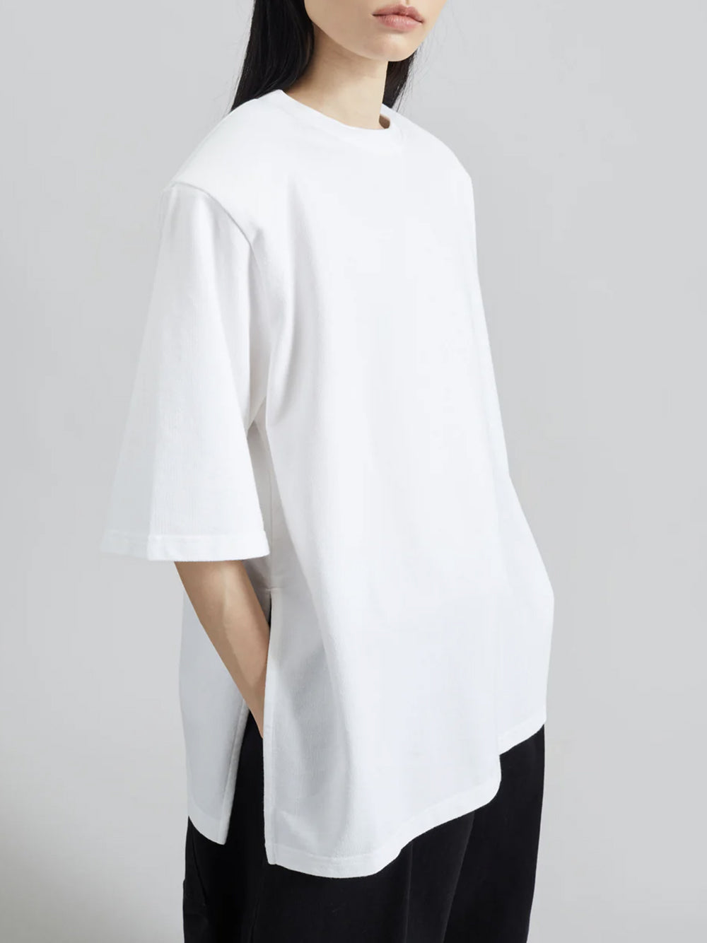 THE FRANKIE SHOP-HUGO PADDED T-SHIRT-